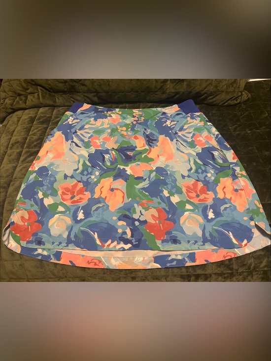 Walter Hagen Dresses & Skirts - Walter Hagen Multicolor Floral Mini Skirt in Blue, Coral, Green